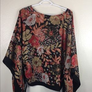 Lane Bryant Plus Size 18/20 Tie Sides Blouse
